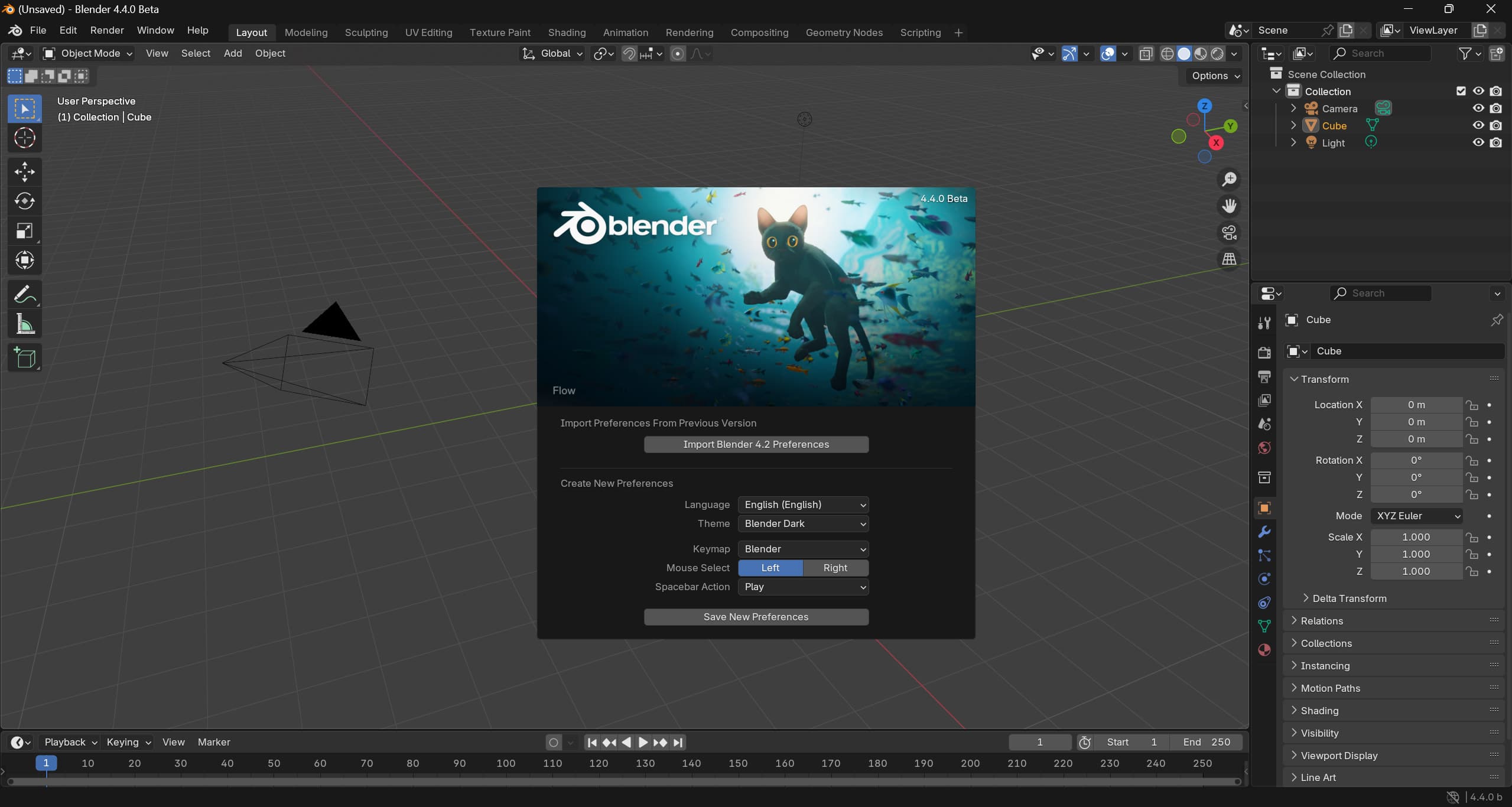 Blender 4.4 Bèta: een voorproefje van de aankomende functies