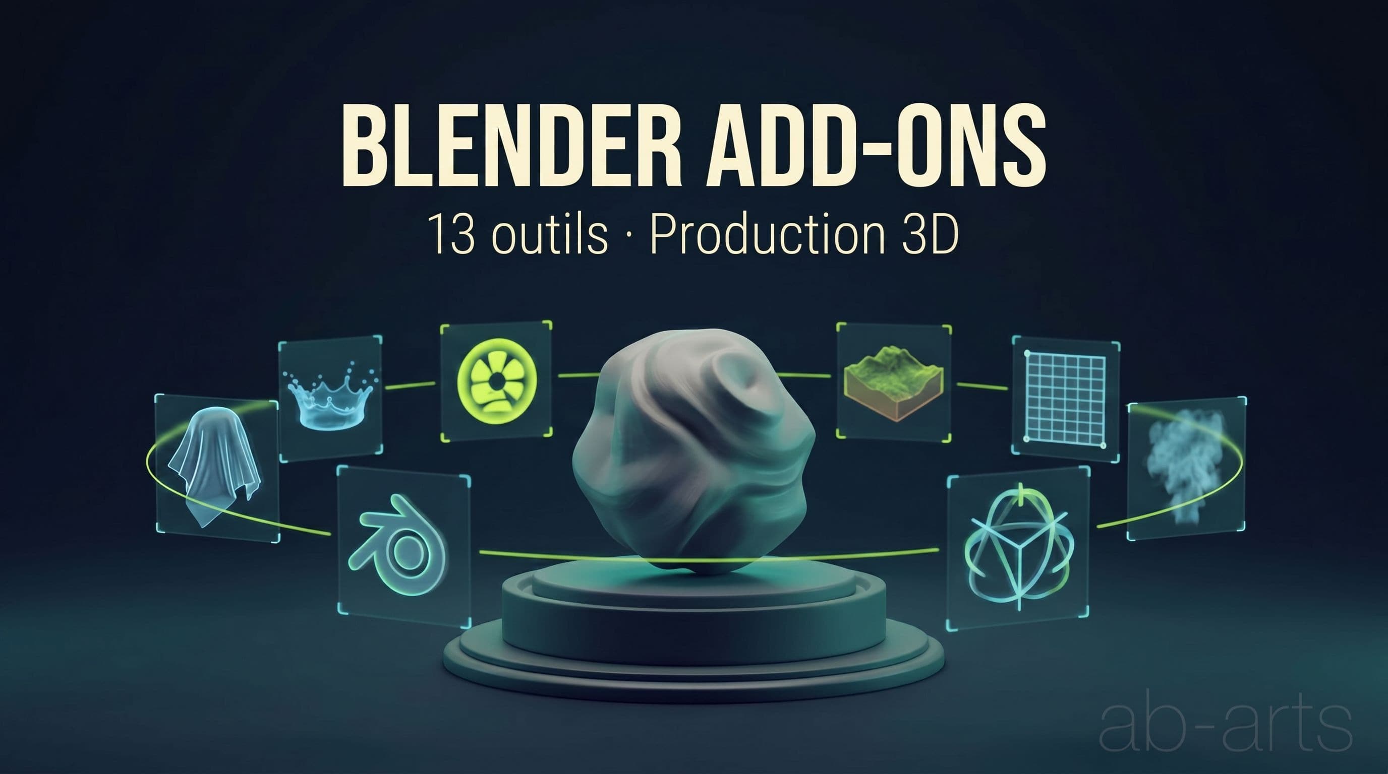 13 addons Blender pour accélérer votre production 3D