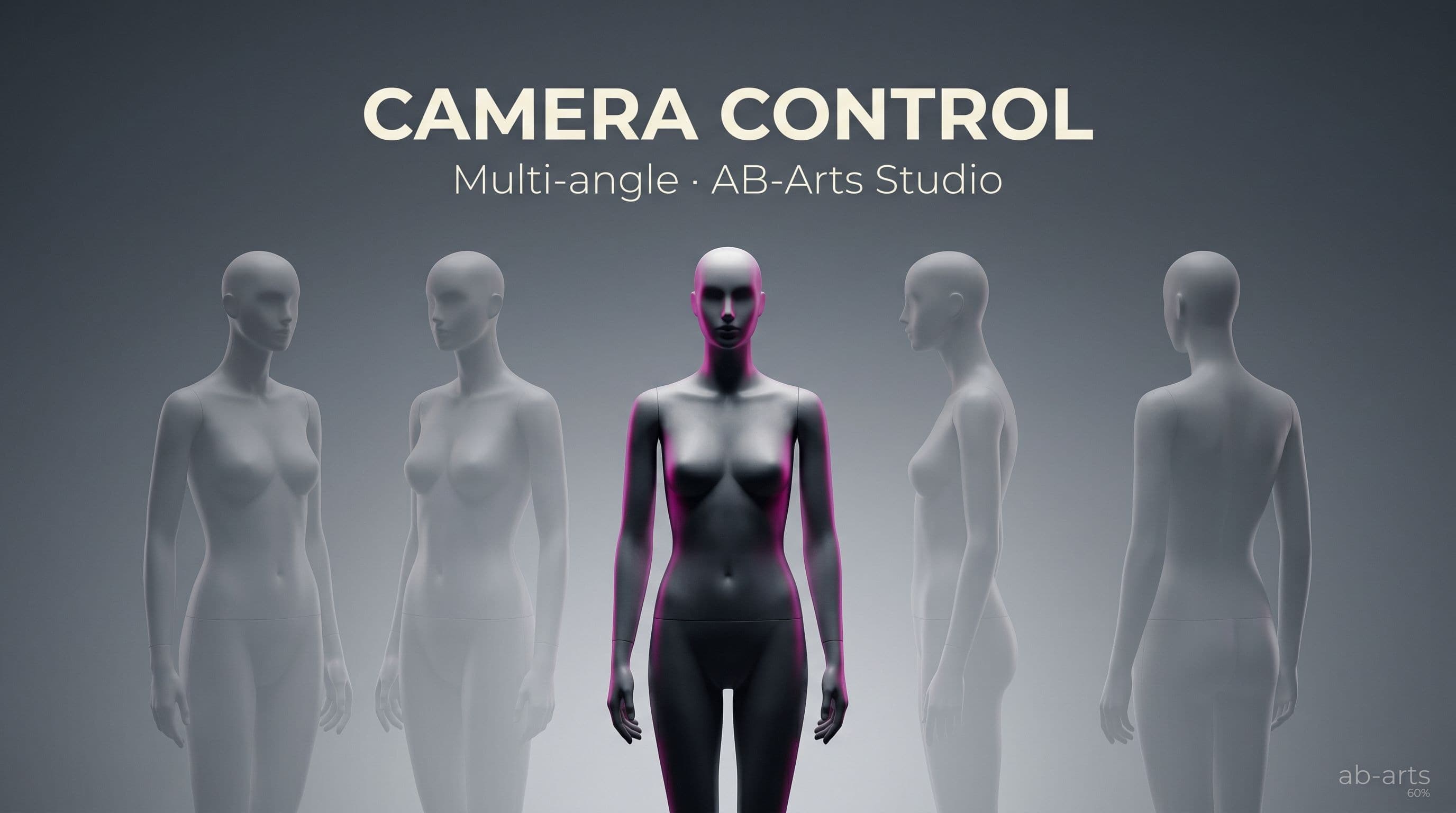 Camera Control sur AB-Arts Studio : explorez chaque angle d'une image
