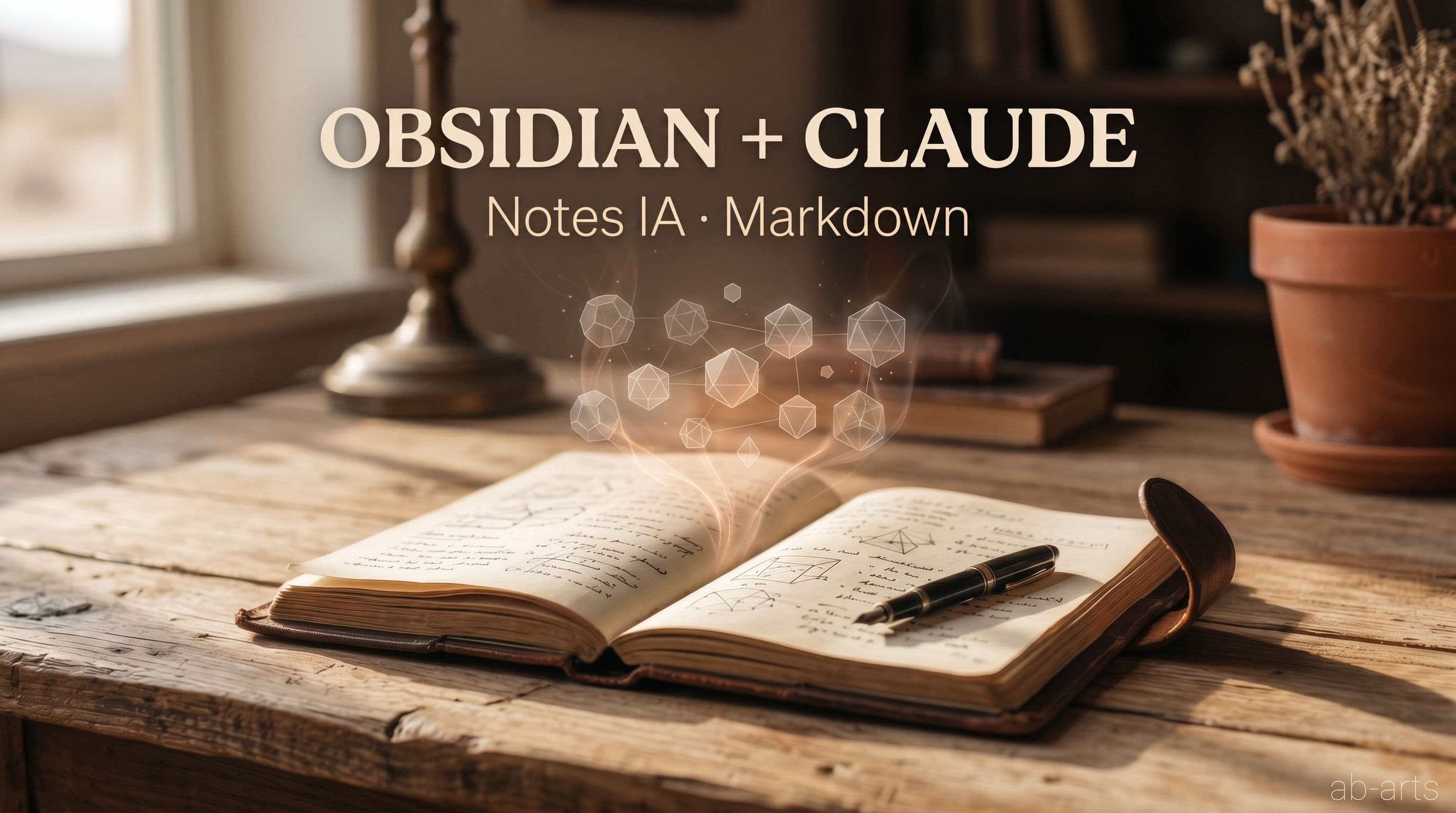 Obsidian + Claude : vos notes quotidiennes en workflows IA